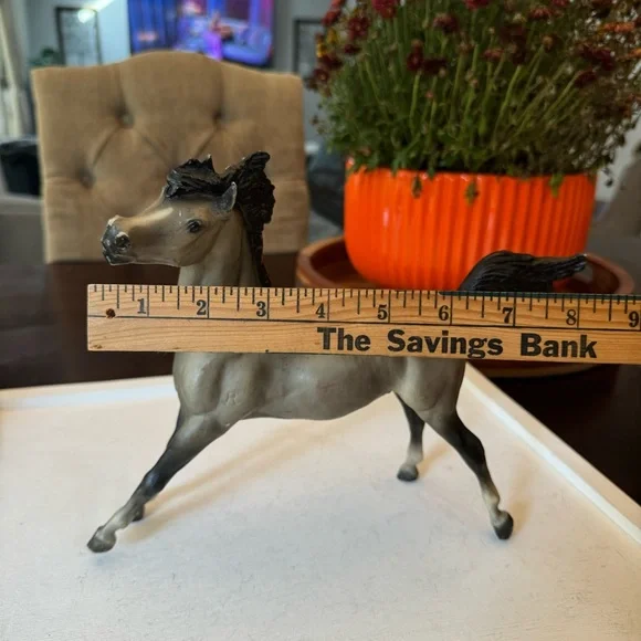 Vintage 1980s Breyer Smoky the Cow Plastic Horse - Picture 9 of 10